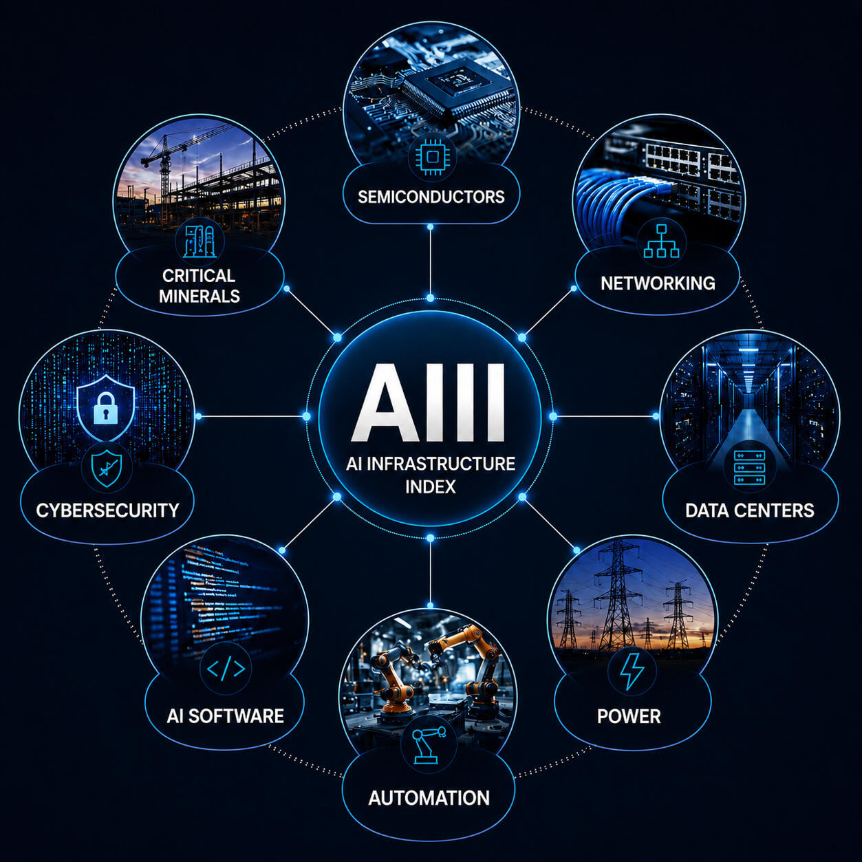 Compute, Networking, Data Centers, Power, Industrial Automation, Software, Cybersecurity, Infrastructure